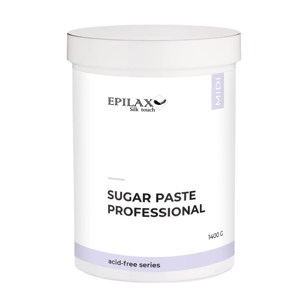 Цукрова паста для шугарингу Epilax Silk Touch Sugar Paste Professional Acid-Free Series, Midi, 1.4 кг